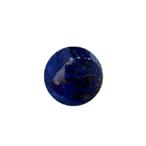 Lapis Lazuli, rond, zonder rijggat, 10mm; per 5 stuks