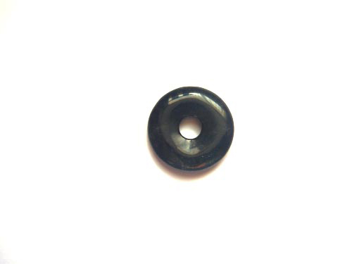 Zwarte Obsidiaan, donut, Ø25mm; per 5 stuks