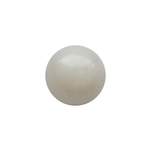 Mother of Pearl, round, no hole, 8mm; per 5 pcs