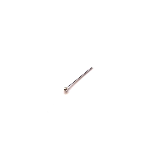 Silver headpin, 20mm, wire 0.5mm; per 50 pcs