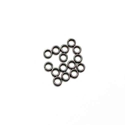Stainless steel open jumpring 3.5mm, wire 0.7mm; per 250 pcs