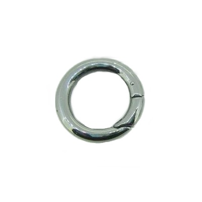 Stainless Steel spring clasp, Ø24mm; per 5 pcs - Click Image to Close