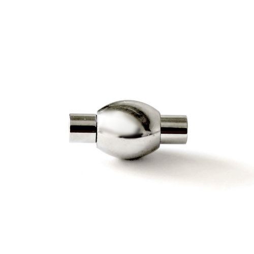 Stainless steel magnetlock for 3mm, shiny; per 10 pcs - Click Image to Close