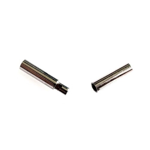 Stainless steel bajonet sluiting, voor draad 3mm; per 10 stuks