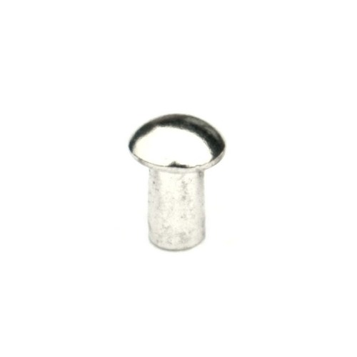 Zilveren wisseltop voor ring en hanger M2.5; per stuk - Klik op de afbeelding om het venster te sluiten