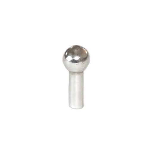 Silver top for ring M2.5, 9mm with 6mm ball; per pc