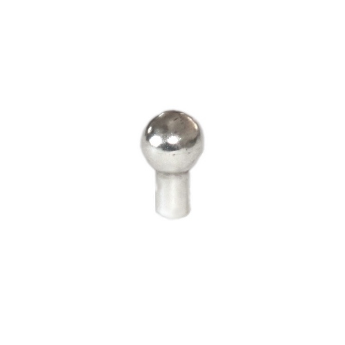 Silver top for ring M2.5, 5mm with 6mm ball; per pc