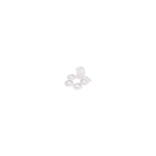 Silicon ring, 3mm, transparent; per 100 pcs - Click Image to Close