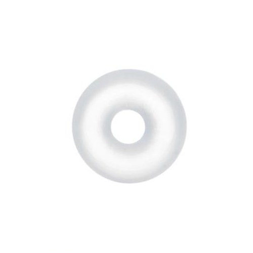 Silicon ring, 6mm, transparent; per 100 pcs